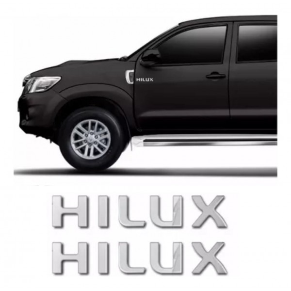 Adesivo Aplique Toyota Hilux Porta Cromado