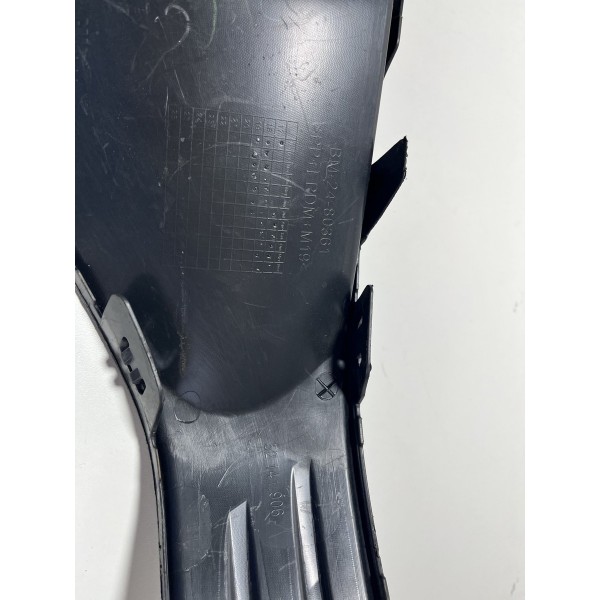 Moldura Milha Com Furo Lado Esquerdo S10 17/19 Original Preto