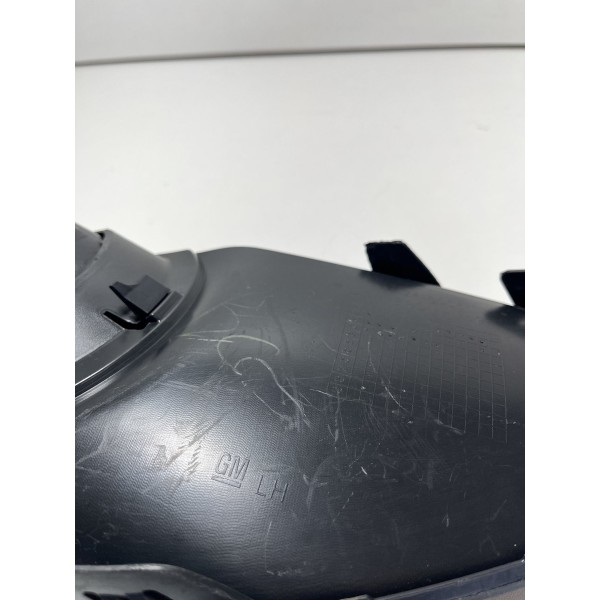 Moldura Milha Com Furo Lado Esquerdo S10 17/19 Original Preto