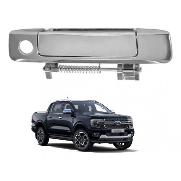 Maçaneta Tampa Caçamba Cromada Ranger 13/21 Original