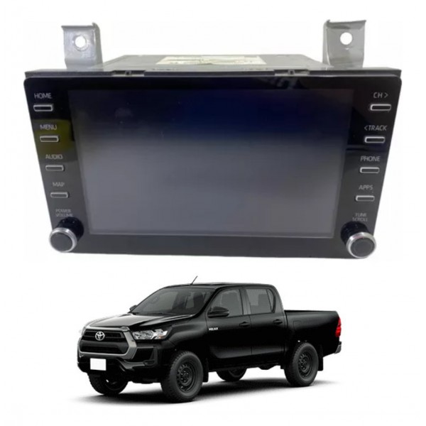 Central Multimídia Hilux 2019/2020 Original