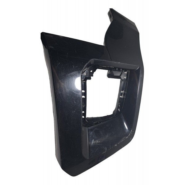 Moldura Milha Parachoque Esquerdo S10 21/24 Original Preto Esquerdo