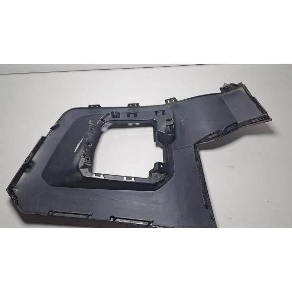 Moldura Milha Parachoque Esquerdo S10 21/24 Original Preto Esquerdo