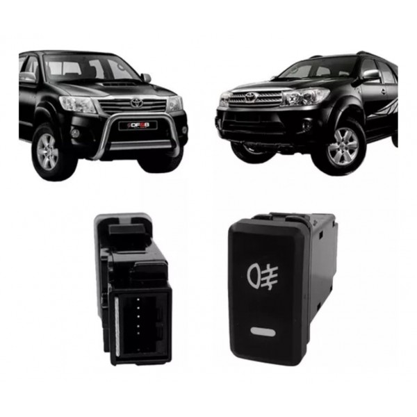 Botão Interruptor Farol Milha Hilux 2007/2014 Original