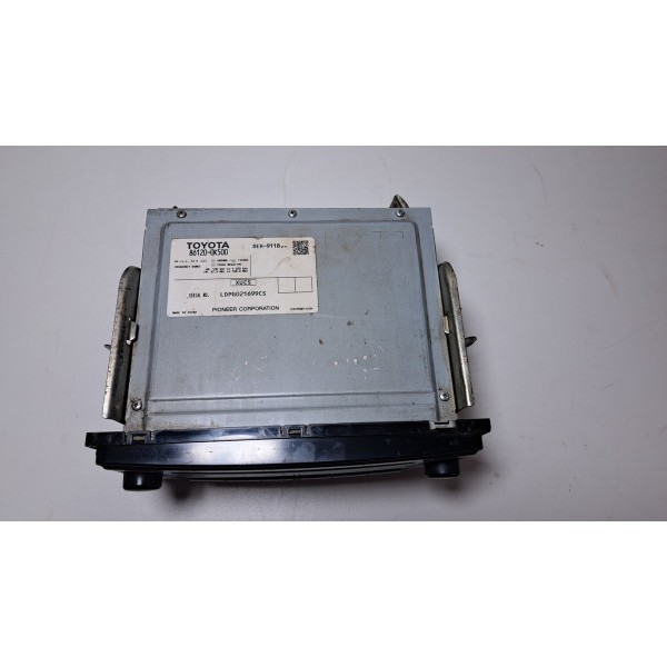 Radio Som Cd Player Toyota Hilux Sw4 06/12 Original