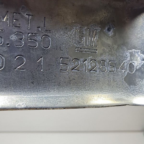 Canaleta De Vidro Dianteiro L/d Chevrolet S10 2013/2022 Orig Cinza