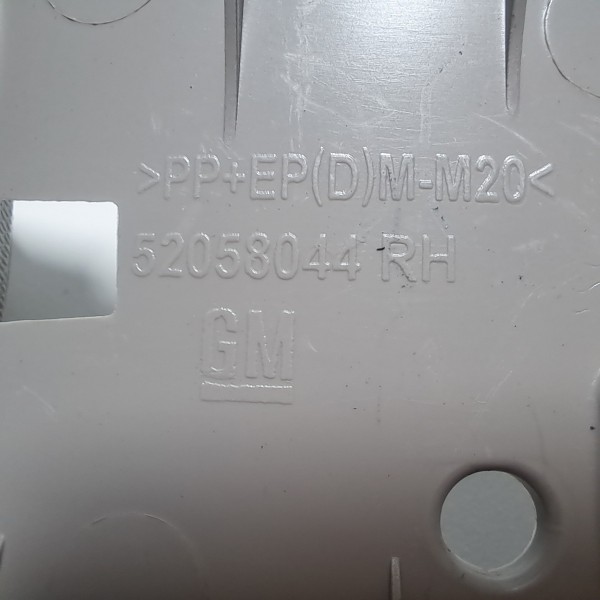 Moldura Lateral Banco Direito S10 52058044 Original