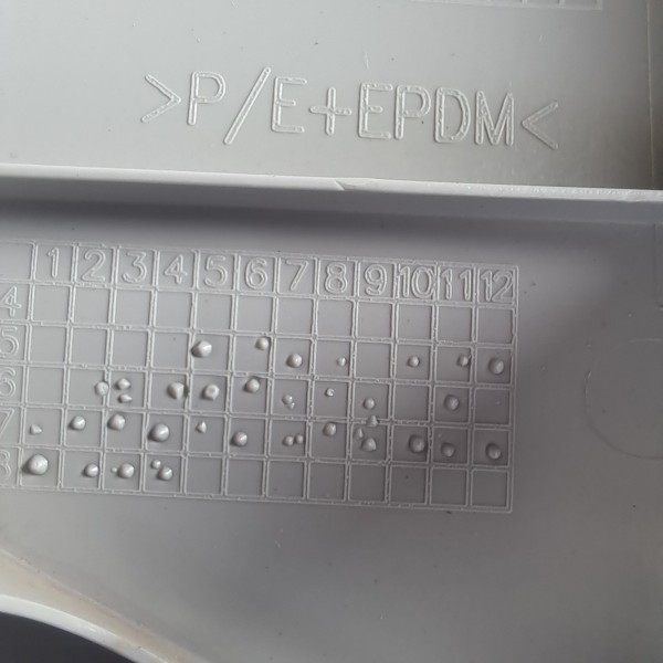 Acabamento Coluna Parabrisa Hilux Sw4 L/d 2016/2020 Original Cinza